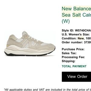 New Balance 5740 Sea Salt Calm Taupe